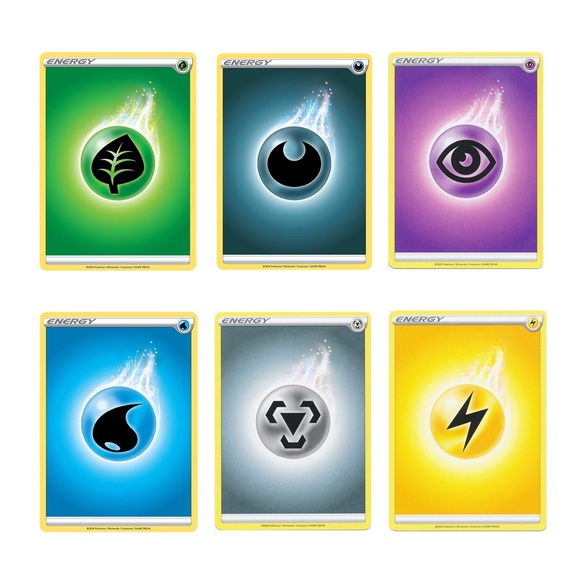 Sealed 45 Assorted Basic Energy Card Pack ETB 2020 Pokémon TCG Cards Deck - Picture 3 of 4